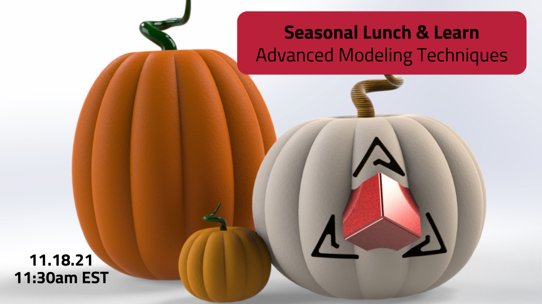 Seasonal Lunch & Learn Creating a Pumpkin in SOLIDWORKS with Advanced